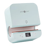 HTVRONT HPT01 Auto - Presse à chaud automatique pour mugs, coloris bleu clair - visuel 1