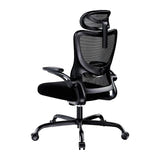 Huanuo MSOC10 - Fauteuil de bureau ergonomique noir, soutien lombaire 2D - visuel 1