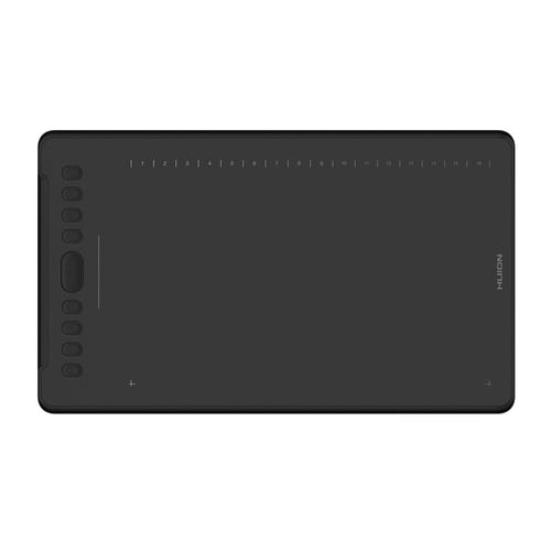 Huion H1161 - Tablette graphique sans écran 11 pouces avec stylet PW100 sans pile : vue dessus