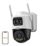 IMOU AOV Dual - Caméra extérieure 4G LTE solaire double objectif 10 MP (vue 1)