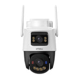 IMOU AOV Dual - Caméra extérieure 4G LTE solaire double objectif 10 MP : vision nocturne couleur