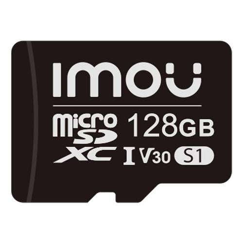 IMOU ST2-128-S1 - Carte microSD 128 Go UHS-I U3 V30 (95 Mo/s) : mémoire st2 128 S1 dos