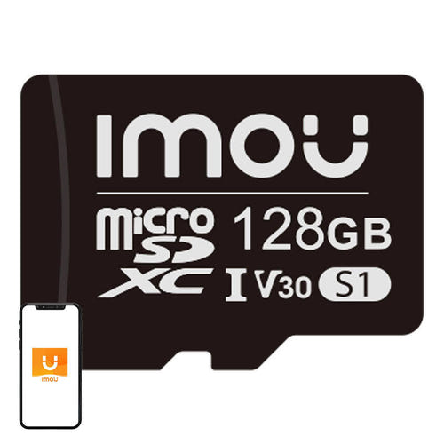 IMOU ST2-128-S1 - Carte microSD 128 Go UHS-I U3 V30 (95 Mo/s) - visuel 1