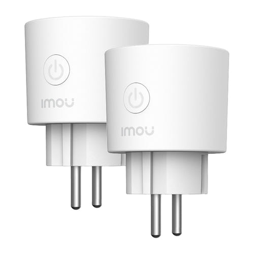IMOU CE2P - Prise connectée Wi-Fi et Matter 16 A, lot de 2 : boîtier compact bouton