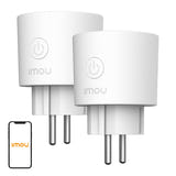 IMOU CE2P - Prise connectée Wi-Fi et Matter 16 A, lot de 2 : de deux