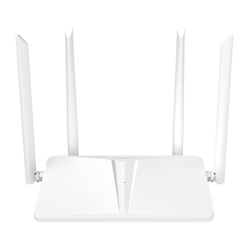 IMOU HR340 - routeur Wi-Fi 300 Mbit/s à 4 antennes externes : ports wan et LAN du hr340
