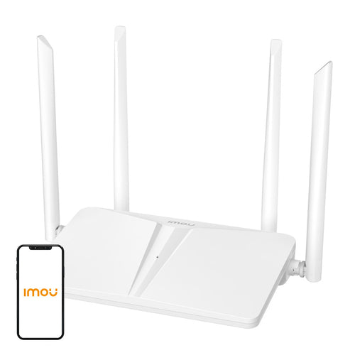 IMOU HR340 - routeur Wi-Fi 300 Mbit/s à 4 antennes externes : quatre antennes