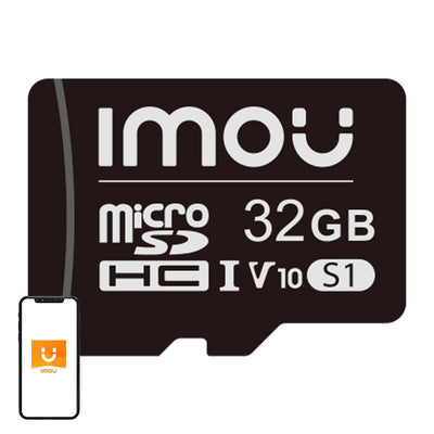 IMOU ST2-32-S1 - carte microSD 32 Go UHS-I V10, 90 Mo/s
