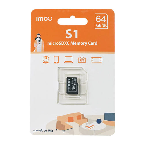 IMOU ST2-64-S1 - carte microSD 64 Go UHS-I V30, 95 Mo/s - visuel 3