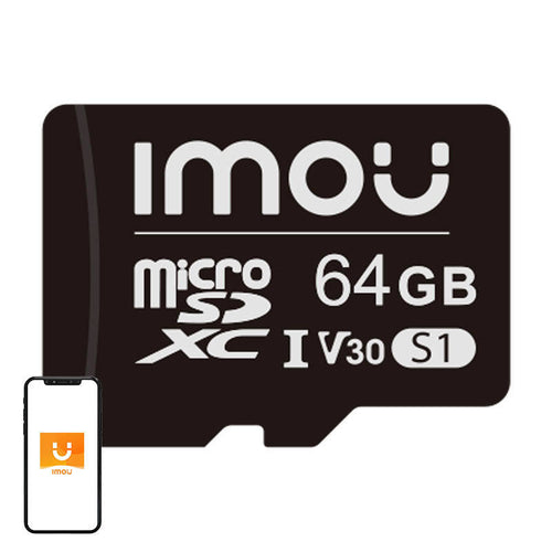 IMOU ST2-64-S1 - carte microSD 64 Go UHS-I V30, 95 Mo/s - visuel 1