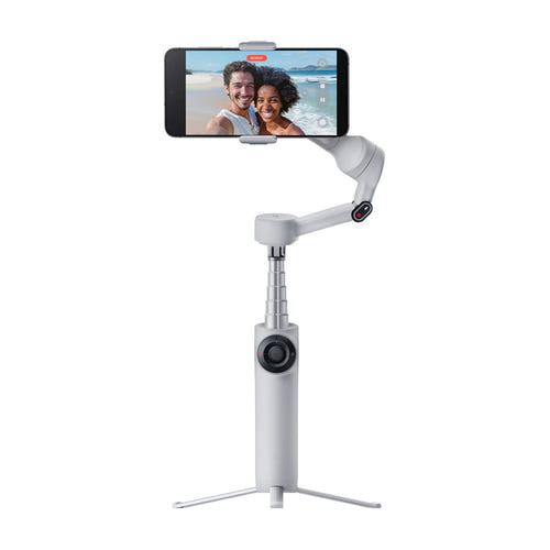 Insta360 Flow 2 - stabilisateur 3 axes pour smartphone à suivi IA, gris - visuel 1