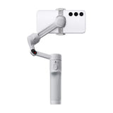Insta360 Flow 2 - stabilisateur 3 axes pour smartphone à suivi IA, gris : perche selfie télescopique