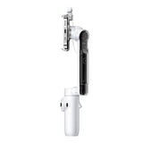 Insta360 Flow Creator Kit - Stabilisateur 3 axes pour smartphone, blanc : trépied intégré