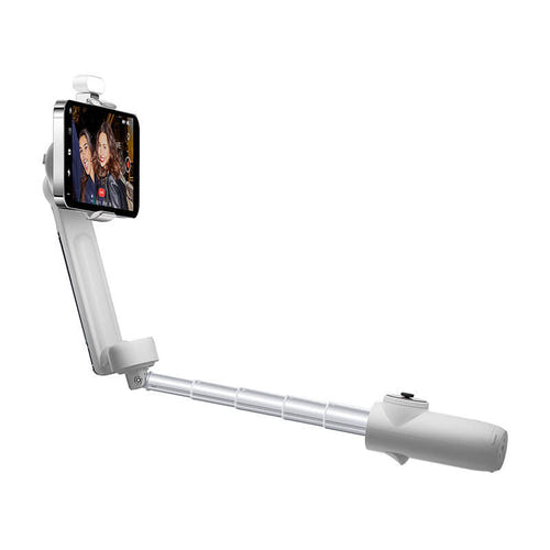Insta360 Flow Creator Kit - Stabilisateur 3 axes pour smartphone, gris : trépied déplié