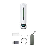 Insta360 Wave - hub audio de conférence IA à 8 micros, blanc : micro conférence sur batterie