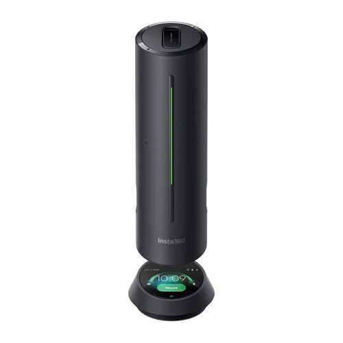 Insta360 Wave - Hub audio de conférence IA avec transcription, noir - visuel 1