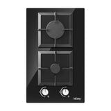IsEasy MGBG-312S2C - Plaque gaz 2 feux, grilles fonte (vue 2)