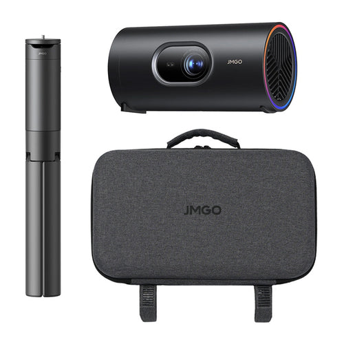 JMGO PicoPlay+ - Vidéoprojecteur portable Full HD avec trépied batterie