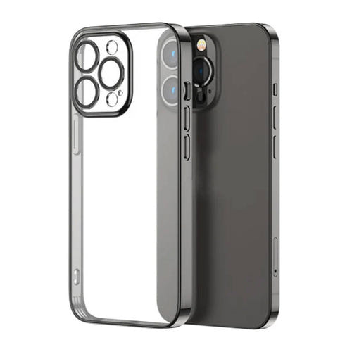 Joyroom JR-14Q3 - Coque transparente à bords noirs pour iPhone 14 Plus