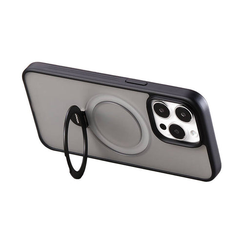 Joyroom JR-BP004 - Coque magnétique à support pour iPhone 15 Pro Max (noir)