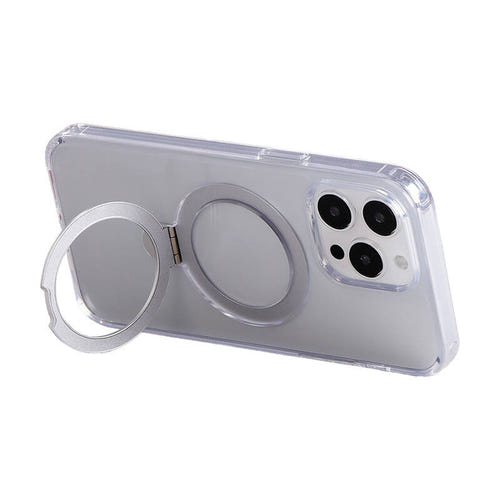 Joyroom JR-BP004 - Coque magnétique à support pour iPhone 15 Pro Max (transparente)