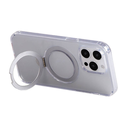 Joyroom JR-BP004 - Coque magnétique à support pour iPhone 15 (transparent)
