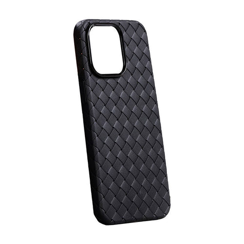Joyroom JR-BP005 - Coque de protection texturée pour iPhone 15 Pro Max (noir)