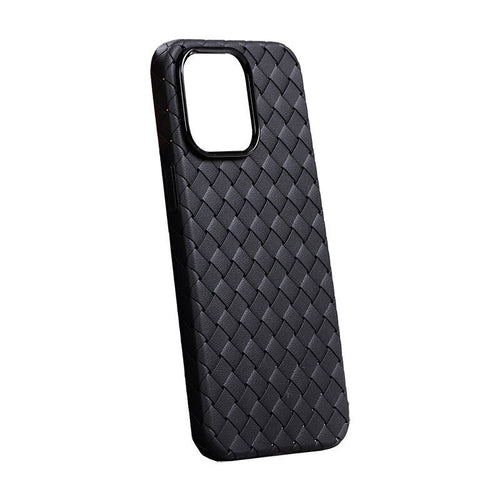 Joyroom JR-BP005 - Coque de protection texturée pour iPhone 15 Pro Max (noir)
