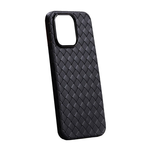 Joyroom JR-BP005 - Coque de protection texturée pour iPhone 15 Pro (noir)