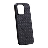 Joyroom JR-BP005 - Coque magnétique texturée pour iPhone 15 (noir)