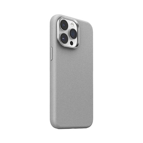 Joyroom JR-BP007 - Coque magnétique cuir pour iPhone 15 (gris)