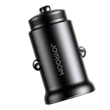 Joyroom JR-CCN05 - Chargeur voiture 30 W USB-A + USB-C : compact