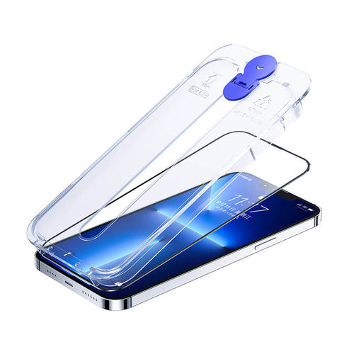 Joyroom JR-H03 - Verre trempé intégral pour iPhone 14 Plus (vue 2)