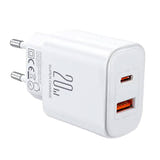 Joyroom JR-TCF05 - Chargeur secteur 20 W avec câble USB-C vers Lightning (vue 2)