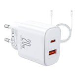 Joyroom JR-TCF05 - Chargeur secteur 20 W avec câble USB-C vers Lightning (vue 1)