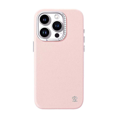 Joyroom PN-14F2 Starry - Coque à cristaux pour iPhone 14 Pro (rose)