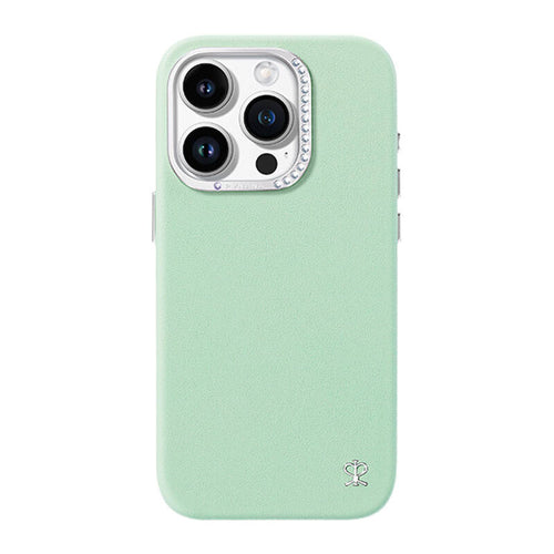 Joyroom PN-14F2 Starry - Coque à cristaux pour iPhone 14 Pro (vert)