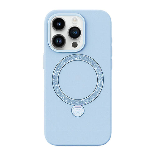 Joyroom PN-14L2 Dancing Circle - Coque MagSafe à anneau pour iPhone 14 Pro (bleu)