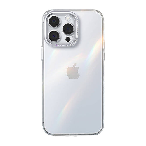 Joyroom PN-15B2 Glacier - Coque transparente à cristaux pour iPhone 15 Pro