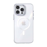 Joyroom PN-15B4 MagSafe Glacier - Coque transparente à cristaux pour iPhone 15 Pro Max