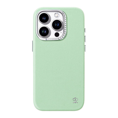 Joyroom PN-15F2 Starry - Coque à cristaux pour iPhone 15 Pro (vert)