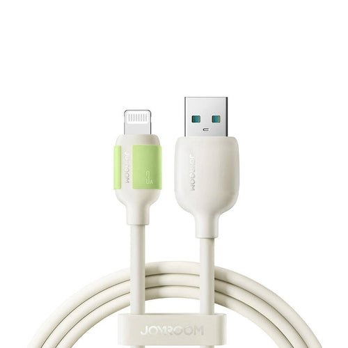 Joyroom S-A53 - Câble USB-A vers Lightning 30 W 1,2 m (crème) - visuel 1