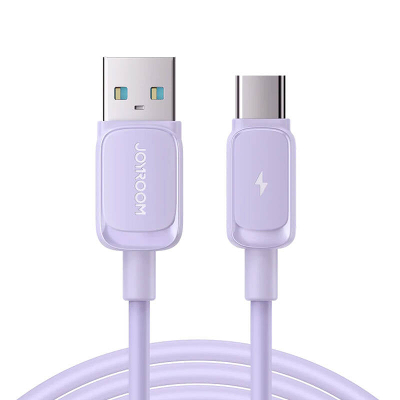 Joyroom S-AC027A14 - Câble USB-A vers USB-C 3 A 1,2 m (violet) - visuel 1