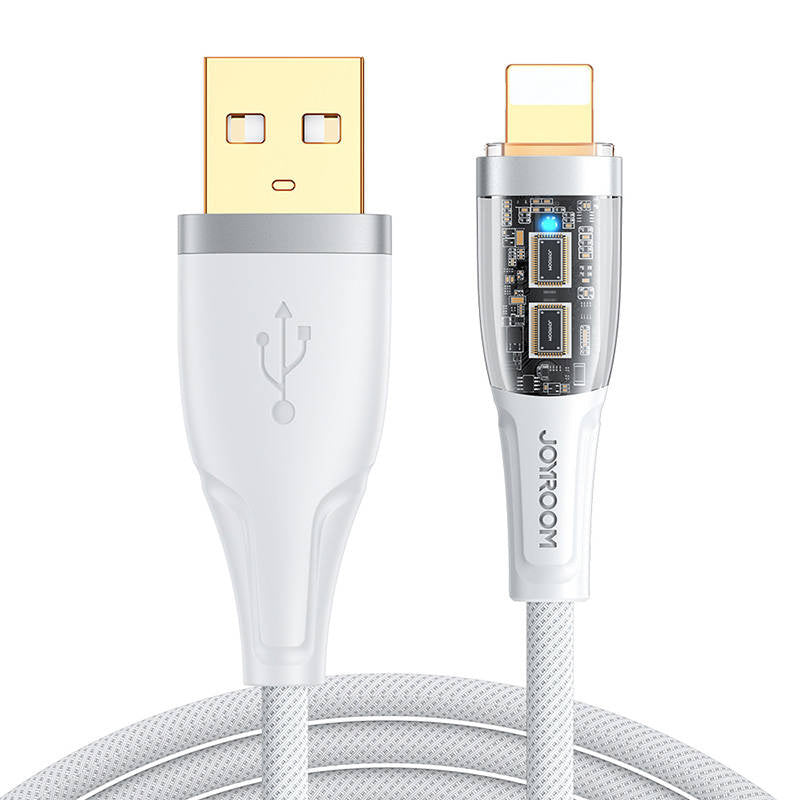 Joyroom S-UL012A3 - Câble USB-A vers Lightning 1,2 m (blanc) - visuel 1