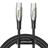 Joyroom SA27-CC5 Star-Light - Câble USB-C vers USB-C 100 W 1,2 m (noir)