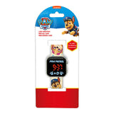 KiDS Licensing PW19961 - Montre numérique Pat' Patrouille pour enfant, argent : bracelet silicone poignet enfant