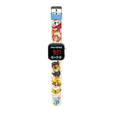 KiDS Licensing PW19961 - Montre numérique Pat' Patrouille pour enfant, argent : LED pat patrouille argent