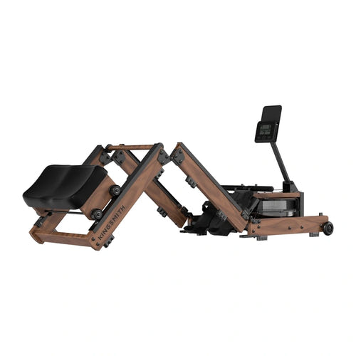 Kingsmith RMWR3LF - Rameur à eau pliable en bois avec plateau de table basse - visuel 1
