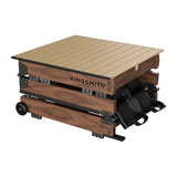 Kingsmith RMWR3LF - Rameur à eau pliable en bois avec plateau de table basse - visuel 2