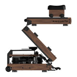 Kingsmith RMWR3LF - Rameur à eau pliable en bois avec plateau de table basse - visuel 3